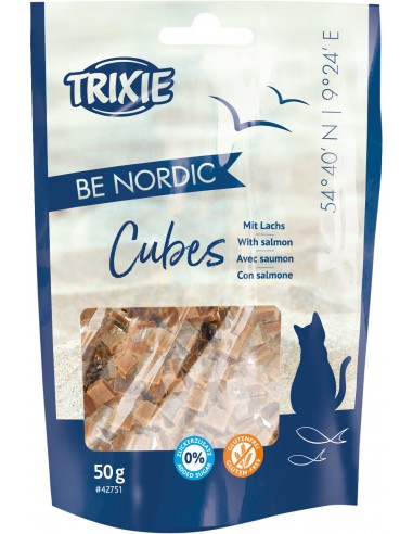 Trixie BE Nordic Salmon Cubes 50 Gram