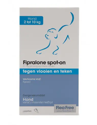 Emax Fipralone Spot On Hond 2-10 KG 3 Pipet