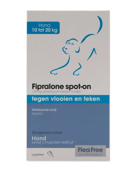 Emax Fipralone Spot On Hond 10-20 KG 3 Pipet