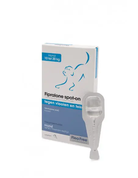 Emax Fipralone Spot On Hond 10-20 KG 3 Pipet 2
