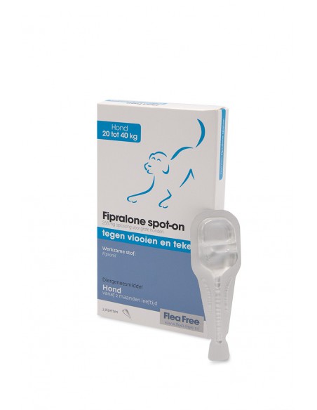 Emax Fipralone Spot On Hond 20-40 KG 3 Pipet