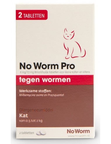Emax No Worm Pro Kitten 2 Tabletten