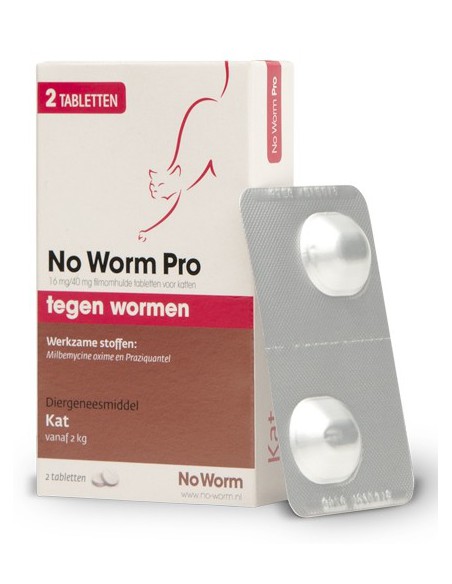 Emax No Worm Pro Kat 2 Tabletten blister