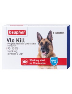 Beaphar Vlo Kill Hond Vanaf 11 KG 5 Tabletten