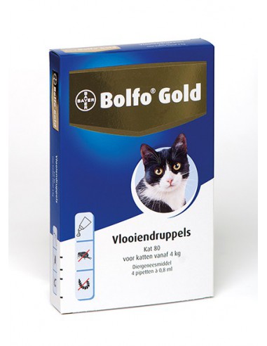 Bolfo Gold Kat 80 – Vanaf 4 kg – 4...