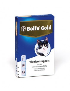 Bolfo Gold Kat 80 – Vanaf 4 kg – 2 pipetten