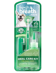 Tropiclean Fresh Breath Oralcare Kit Small Dogs