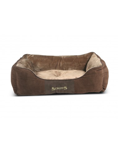 Scruffs Chester Box Bed Chocolate Large 75 X 60 CM
