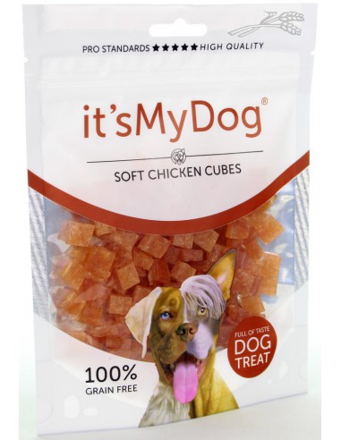 It's My Dog Chicken Soft Cubes 85 Gram
