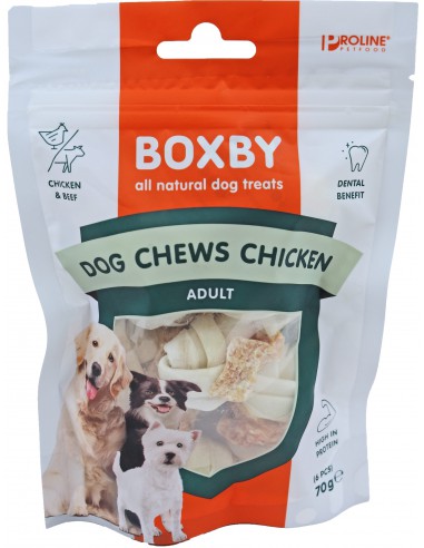 Boxby Dog Chews Met Kip 6 Stuks 70 Gram