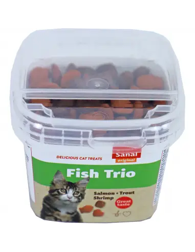 Sanal Kat Fish Trio Cup 75 Gram