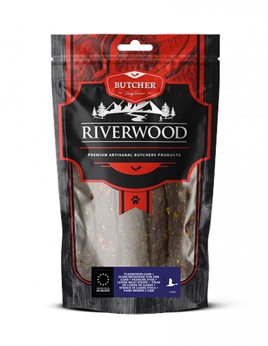 Riverwood vleesstrips Gans 150 gram