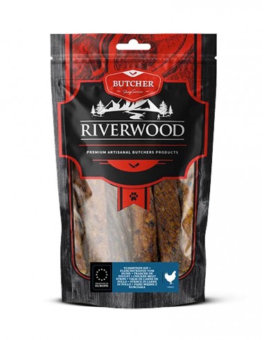 Riverwood vleesstrips Kip 150 gram