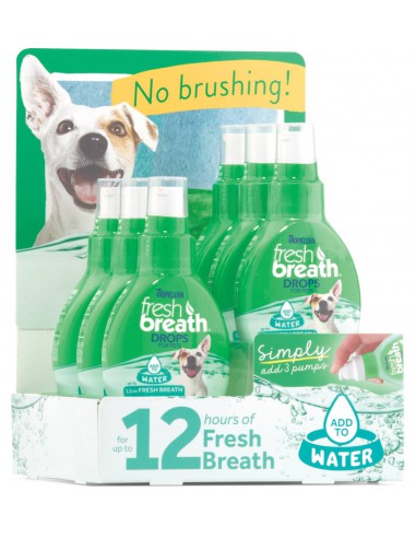 Tropiclean Fresh Breath Drops Voor Honden