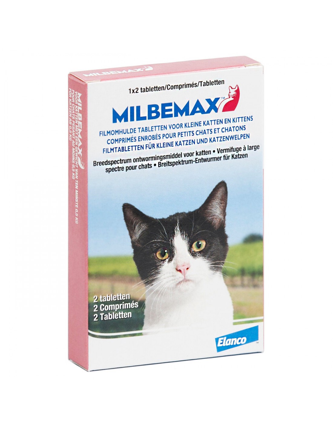 Milbemax Kat Klein 2 Ontwormingstabletten Animals