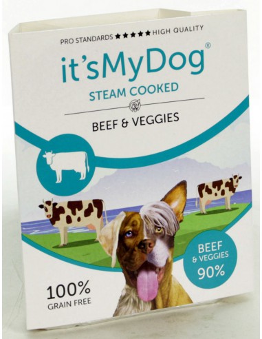 It's My Dog Steamed Beef & Veggies...