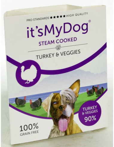 It's My Dog Steamed Turkey & Veggies...