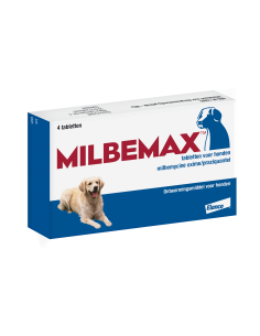 Milbemax Hond Groot 4 tabletten