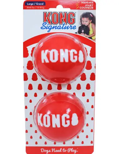 Kong Signature Balls Large Per 2 Stuks