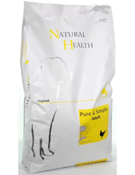Natural Health Dog Chicken & Rice 7,5 KG