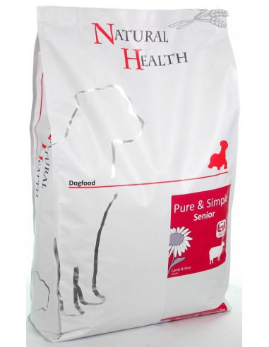 Natural Health Dog Lamb & Rice Senior 7,5 KG
