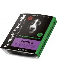 Kennels Favourite Steamed Venison 400 Gram