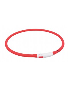 Trixie USB Lichtgevende Halsband Rood