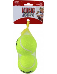 Kong Hond Squeakair Net A 2 Tennisbal+Piep Large