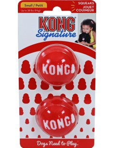 Kong Hond Signature Balls Small Per 2 Stuks