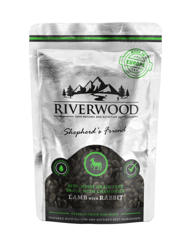 Riverwood Semi Moist Snack Lamb & Rabbit 200 Gram