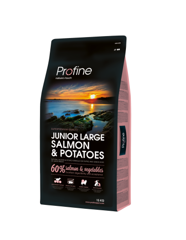 Profine Junior Large Breed Salmon & Potatoes 15 KG