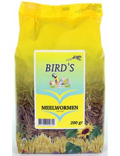 Birds Meelwormen Gedroogd 200 Gram