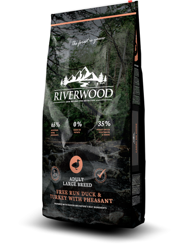 Riverwood Adult Large Breed Duck/Turkey/Pheasant 12 KG