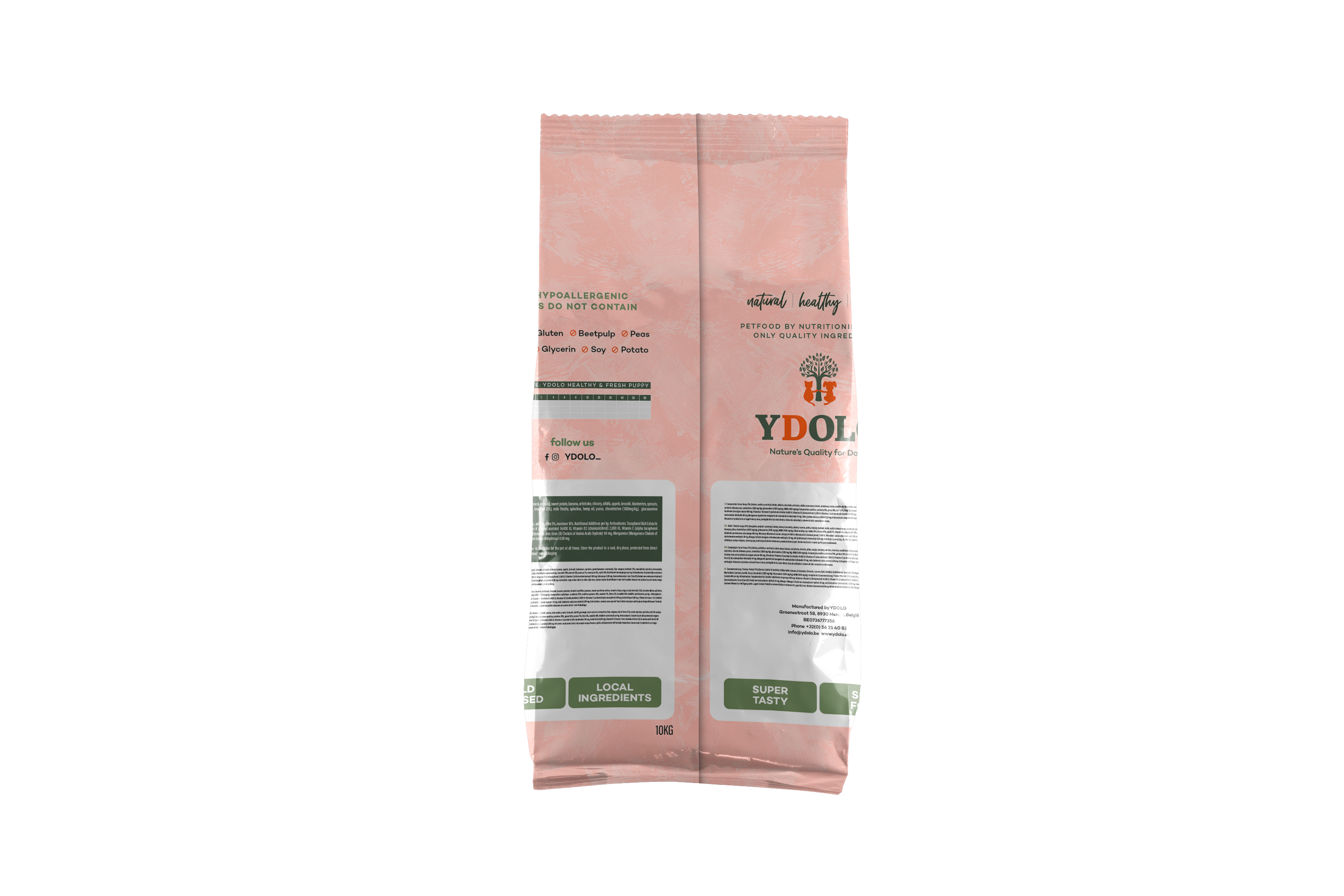 YDOLO Healthy & Pure Iberico - Semi Moist Hondenvoeding