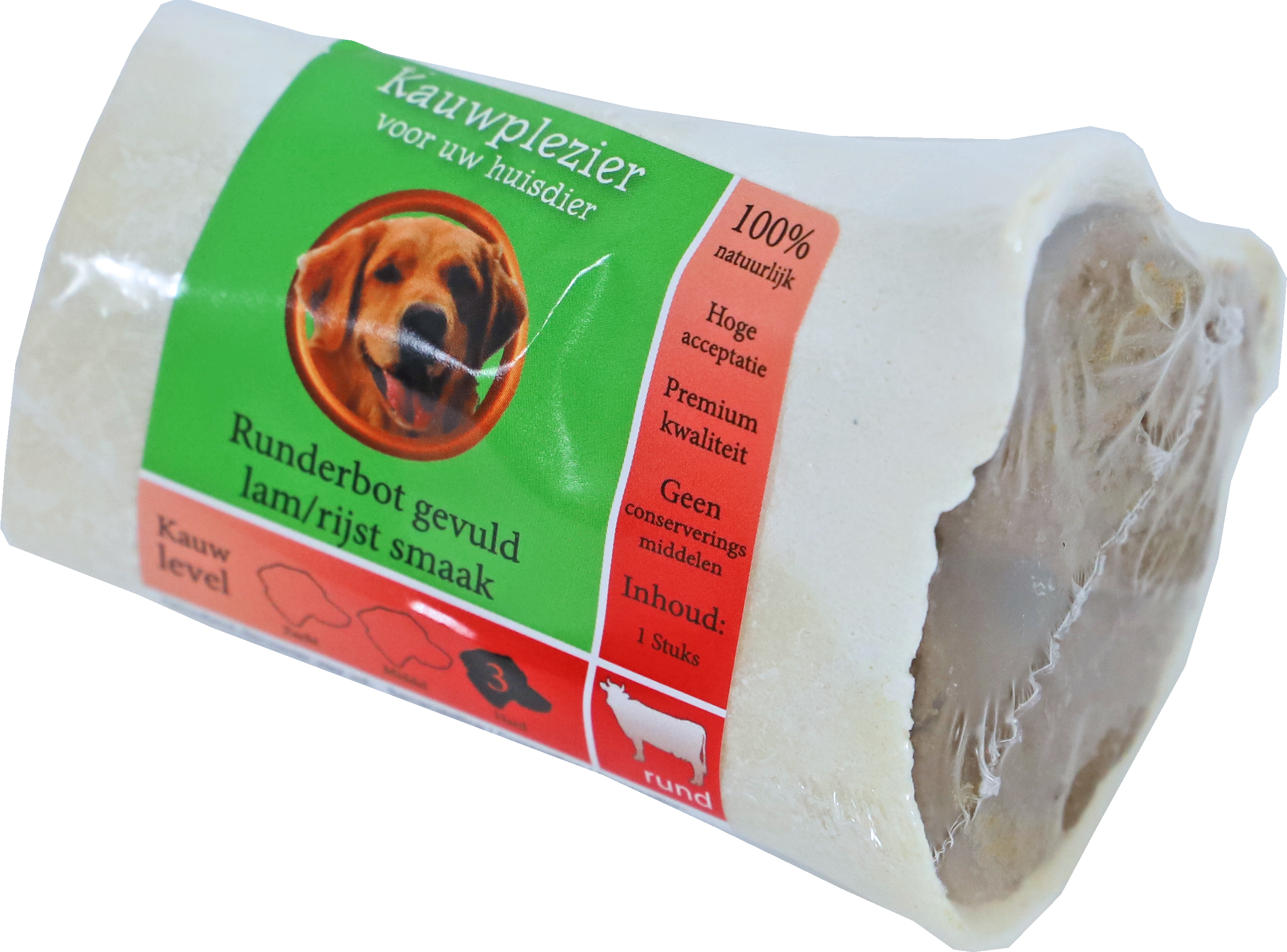 Runderbot Lam/Rijst Gevuld