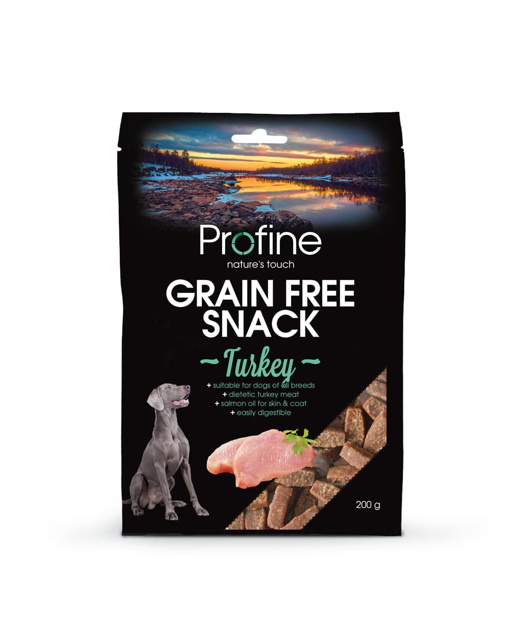 Profine Dog Grainfree Snack Turkey 200 Gram