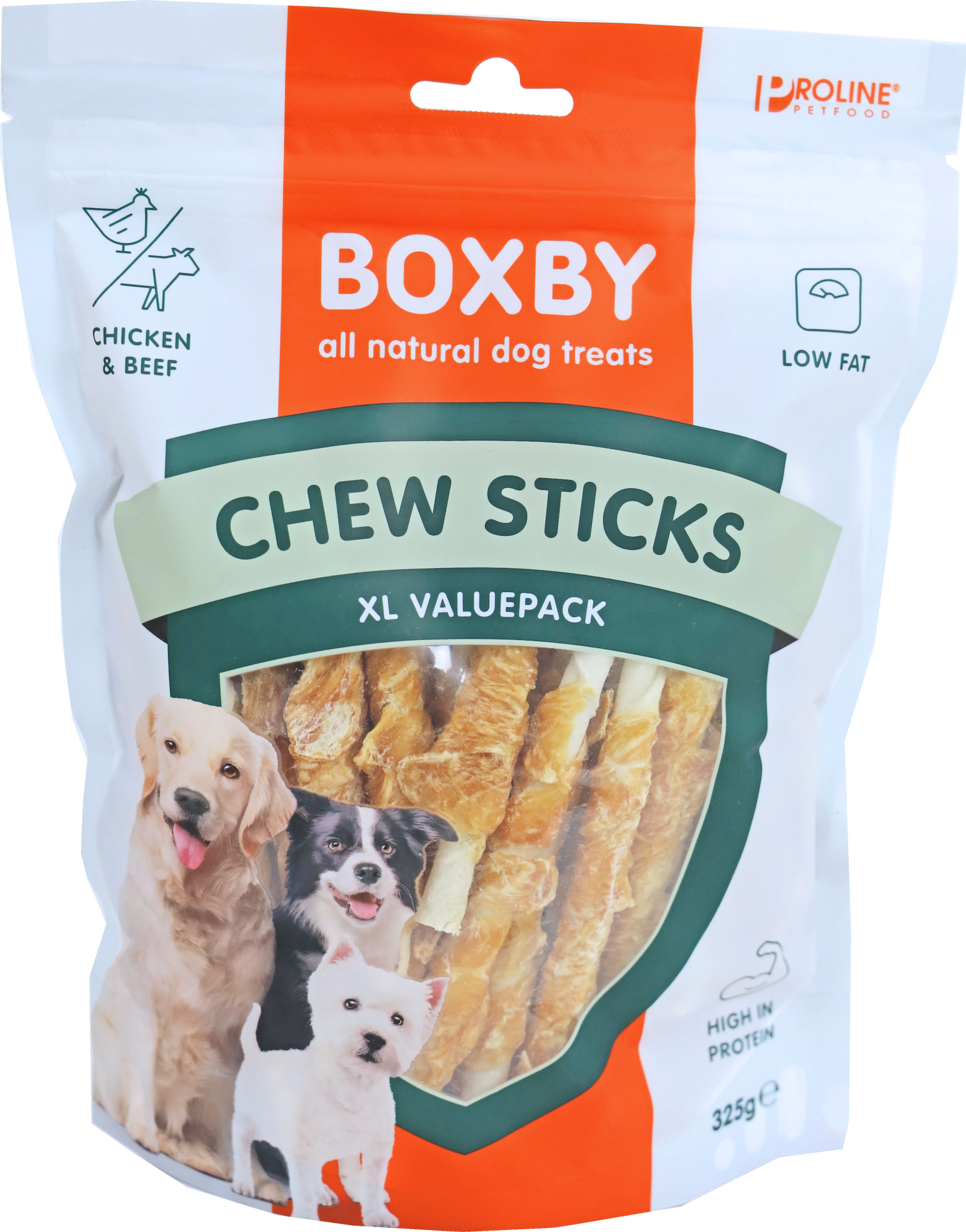 Proline Boxby Chewstick Valuebag 325 Gram