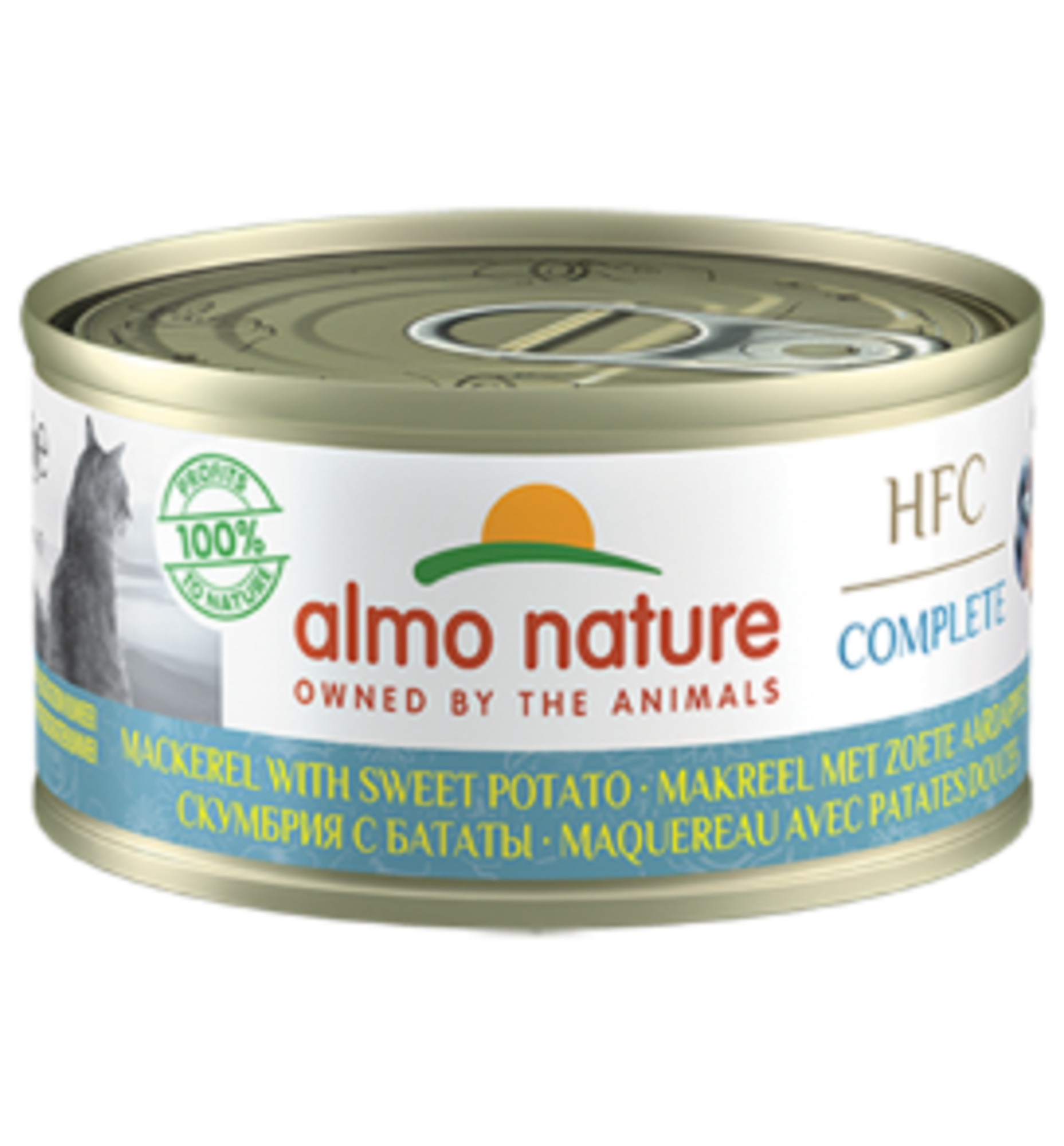 Almo Nature HFC Cat Graanvrij Makreel Met Aardappel 70 Gram