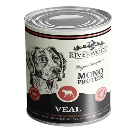 Riverwood Blik Dog Mono Proteine Veal 400 Gram
