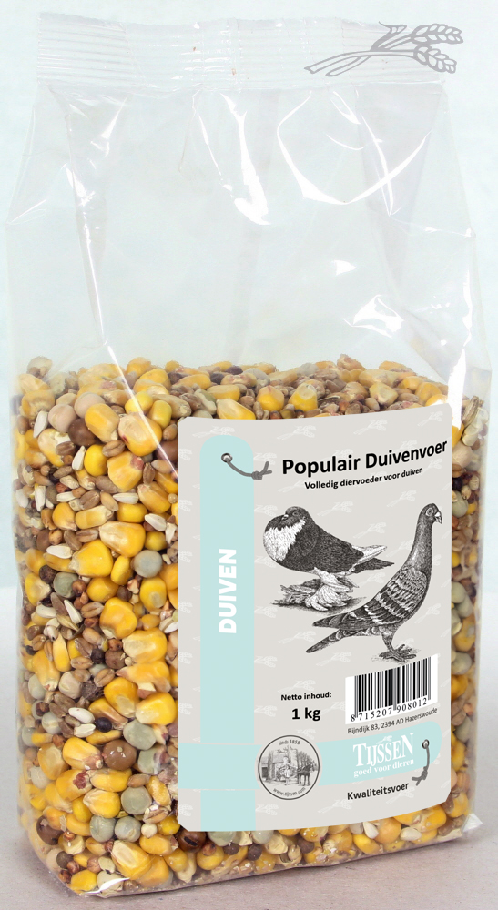Tijssen Populair Duivenvoer 1KG