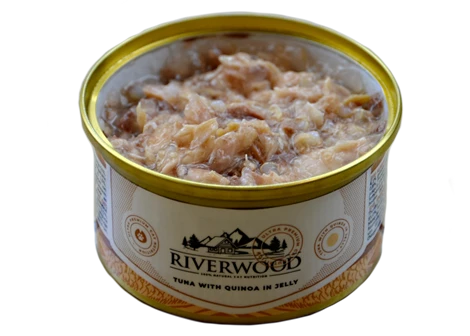 Riverwood Caviar For Cats Tuna With Quinoa In Jelly 85 Gram