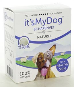 It's My Dog Schapenvet Naturel 40st