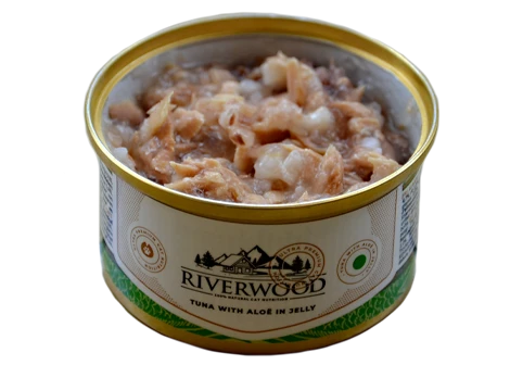 Riverwood Caviar For Cats Tuna With Aloë Vera In Jelly 85 Gram