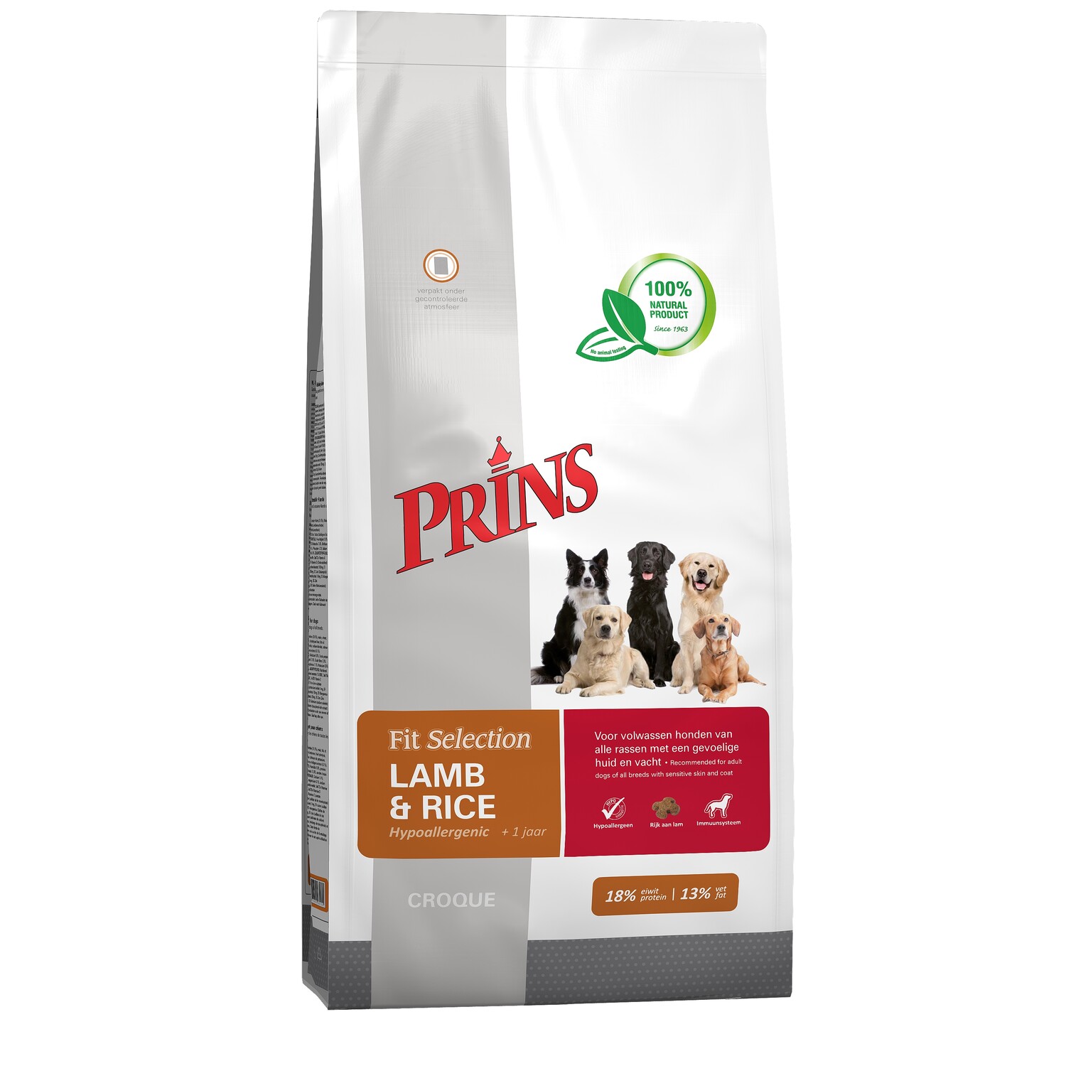 Prins Fit Selection Lamb & Rice 14KG