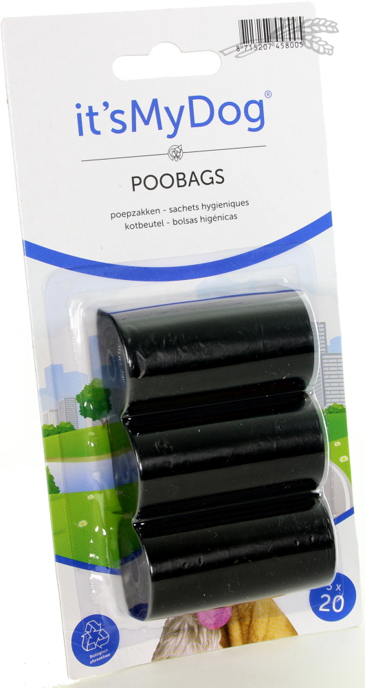 It's My Dog Poepzakjes 3x20 Stuks