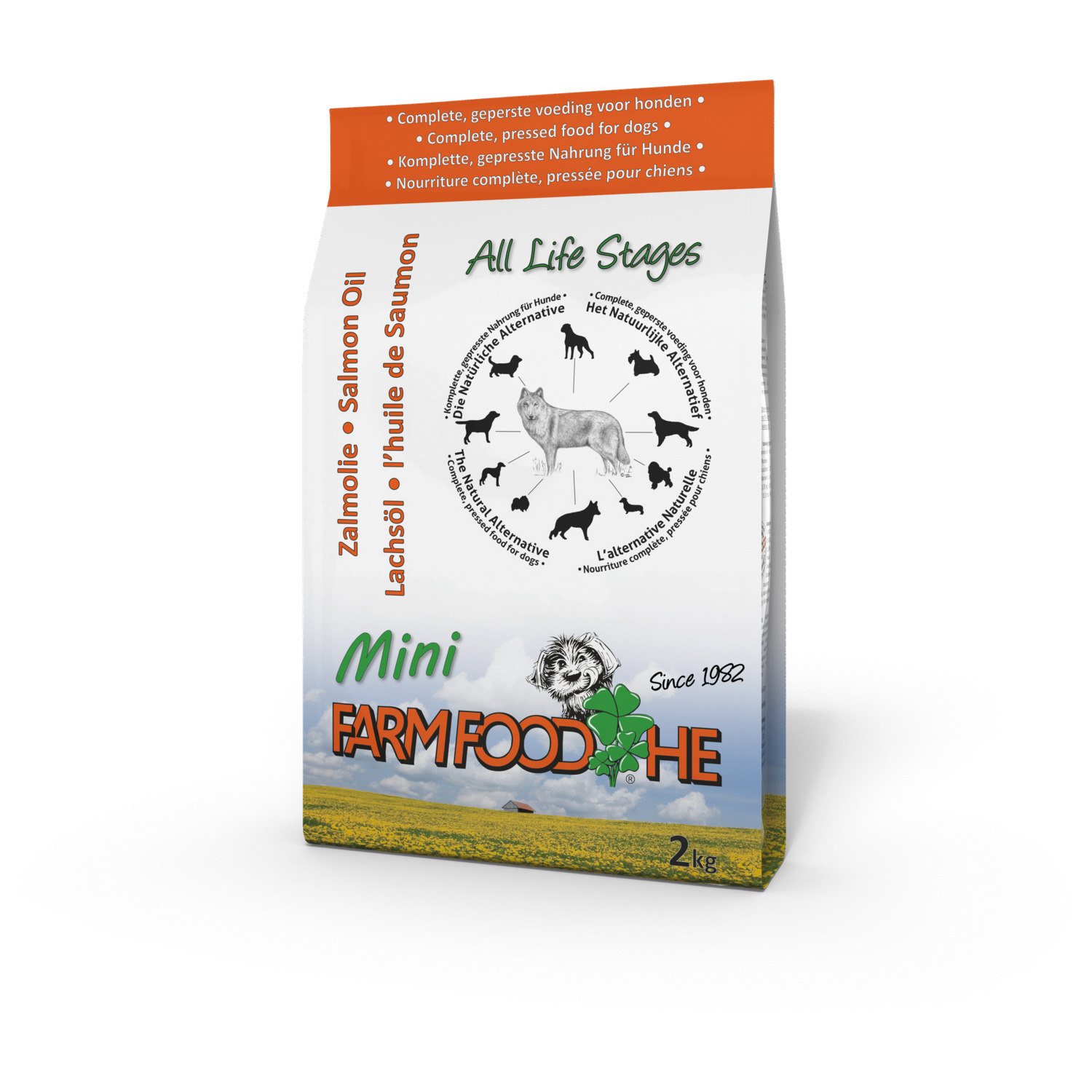 Farm Food HE Met Zalmolie - Voor Pups/Mini