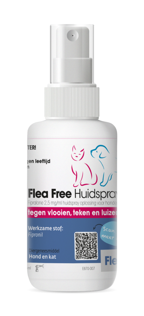 Flea Free Fipralone Huidspray 100 ML
