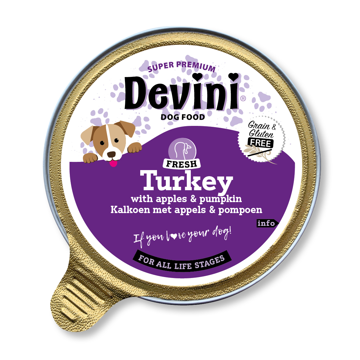 Devini Dog Turkey 85 Gram