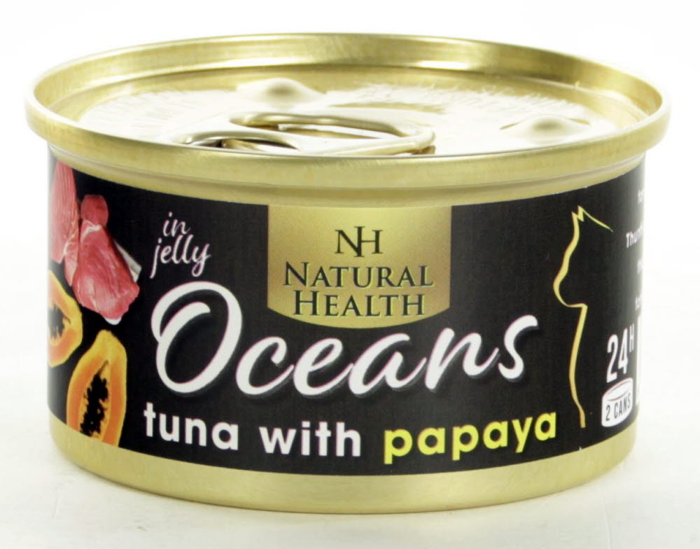 Natural Health Cat Oceans Tuna & Papaya 85 Gram