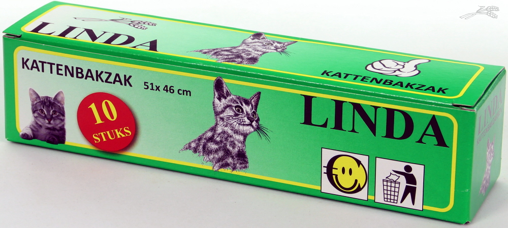 Kattenbakzak Linda 10 stuks